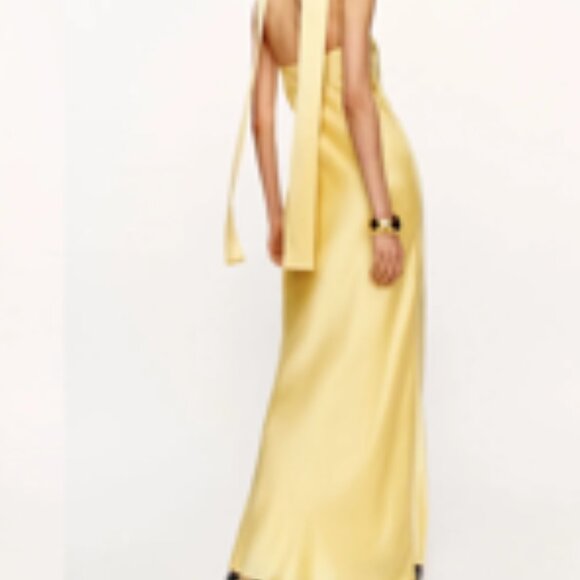 REFORMATION Oren Silk Dress - Picture 2 of 3